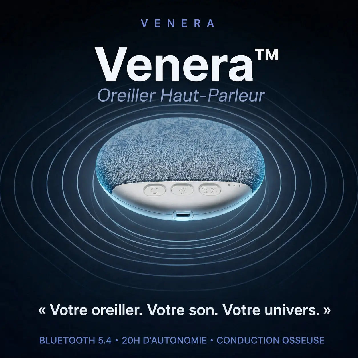 Venera™ Oreiller Musical