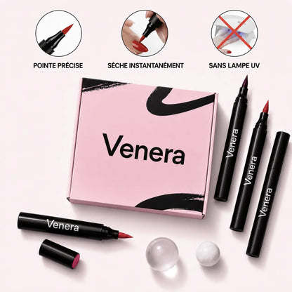 5 stylos vernis à ongles sans lampe UV | Venera™