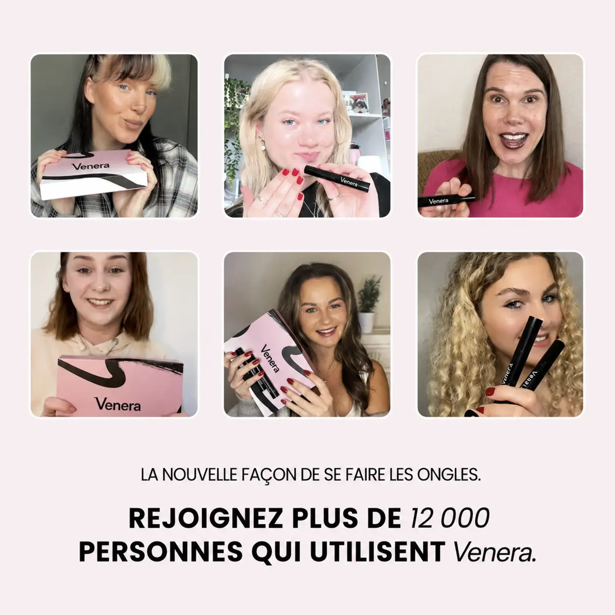 5 stylos vernis à ongles sans lampe UV | Venera™